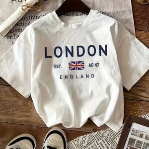 White London England Graphic T-Shirt